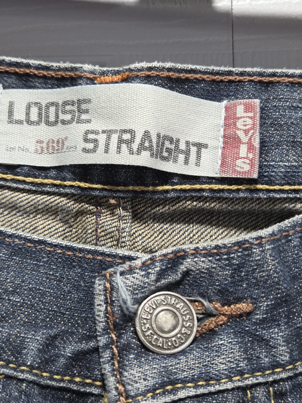 Levi's Men's 569 Denim Jeans in Medium Blue Wash